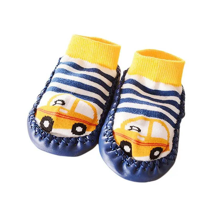 Нескользящие носки для новорожденных детские носки антискользящий для детей зимняя одежда для новорожденных латексные носки calze neonato низкая цена - Цвет: as shown