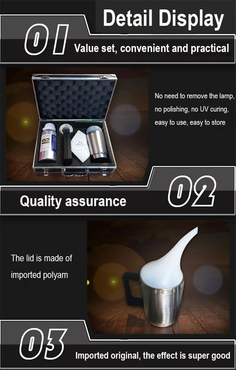 EU plug 800g headlight polish Car chemical polishing of headlights refurbishment scratch repair headlight restoration fix it pro oxidation remover for cars