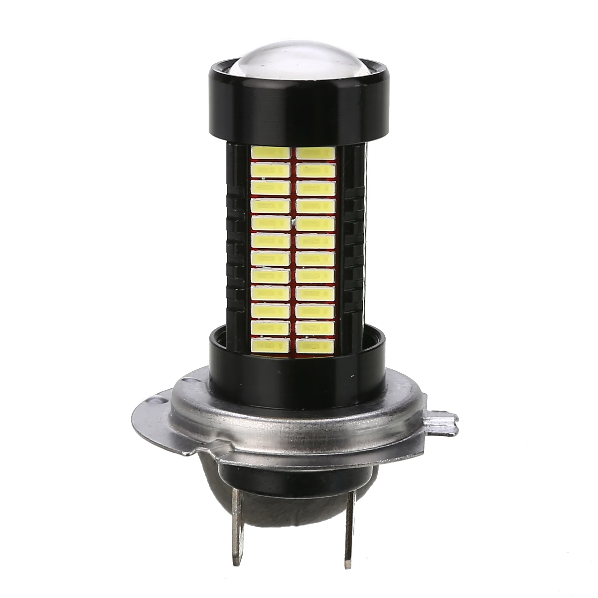 2 шт. H7 4014 80 Вт 106SMD светодиодный автомобильный головной светильник, противотуманный светильник, лампа для вождения, белый автомобильный противотуманный светильник, лампы для фар 12 в 6000 К