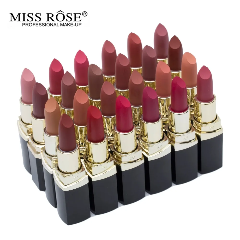 

New Pro 24 Colors Lipstick 6Pcs/Lot Moisturizing Lipsticks Makeup Matte Waterproof Long Lasting Lips Stick Gloss Cosmetics Set