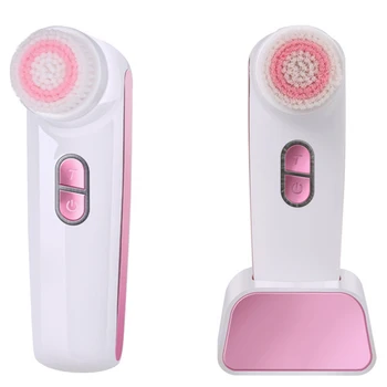 

4 In1 Rechargeable Electric Rotating Facial Cleansing Brush Face Cleaners Scrubber Rotating Rotation Skin Care#