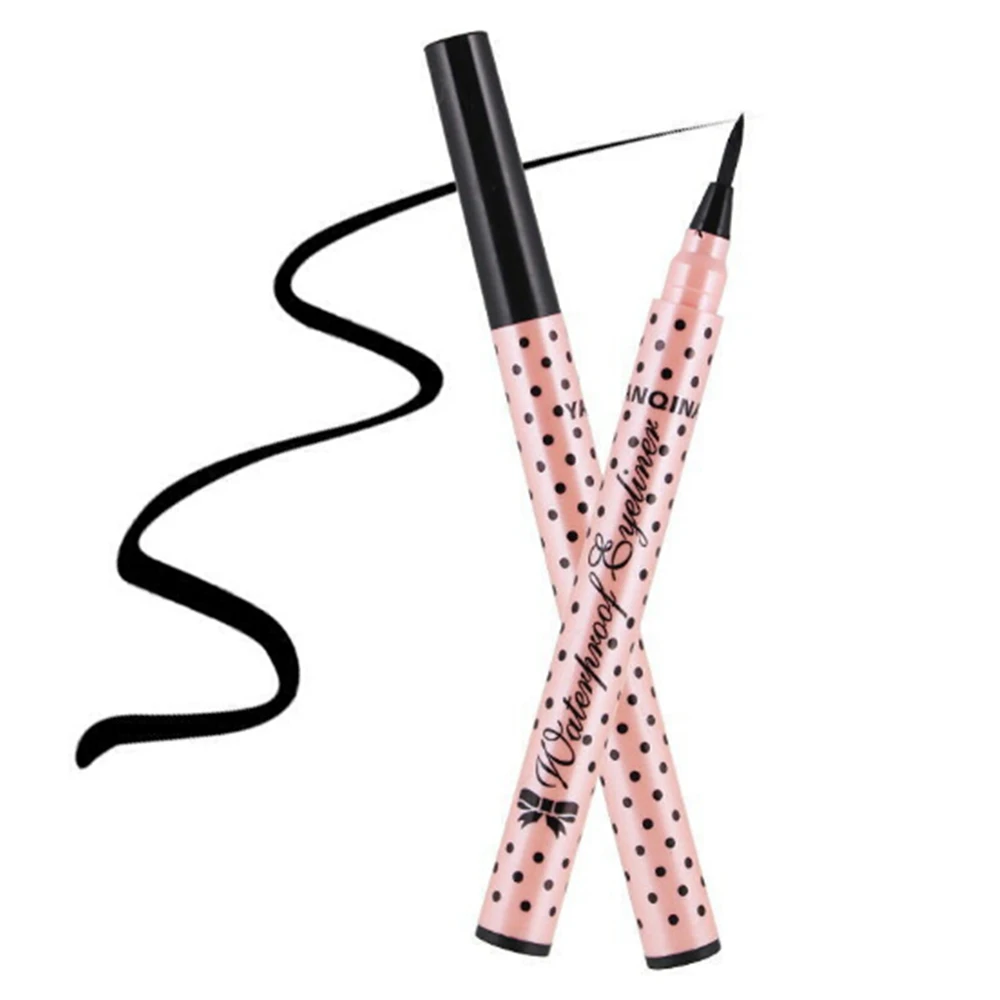 

1 PC Black Wave Point Liquid Eyeliner Eye Liner Pencil Waterproof Long-lasting Natural Eye Pencil Beauty Makeup Cosmetics Drop