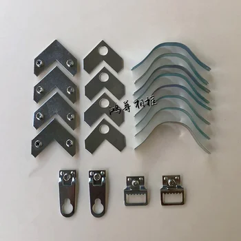 

1set Heavy Duty wall photo frame Hooks Hangers L Shape Corner Brace Plate Picture Fixing Bracket Furniture Corner Code Hardware