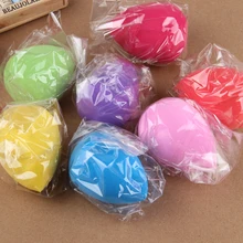 Для женщин основа под макияж губки пудра, косметический Спонжик порошок Гладкая Красота для макияжа аксессуары 1 шт разные цвета