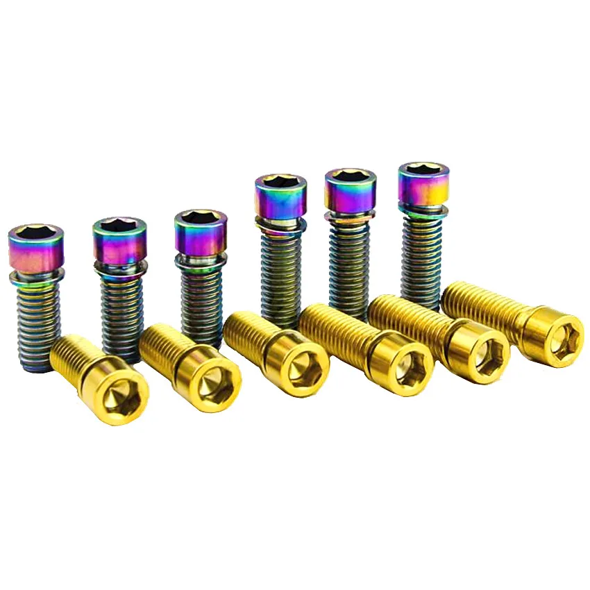 Титановый болт для BMX Stem 24/26 уличный велосипед M8 x20 25 мм ручной коленчатый