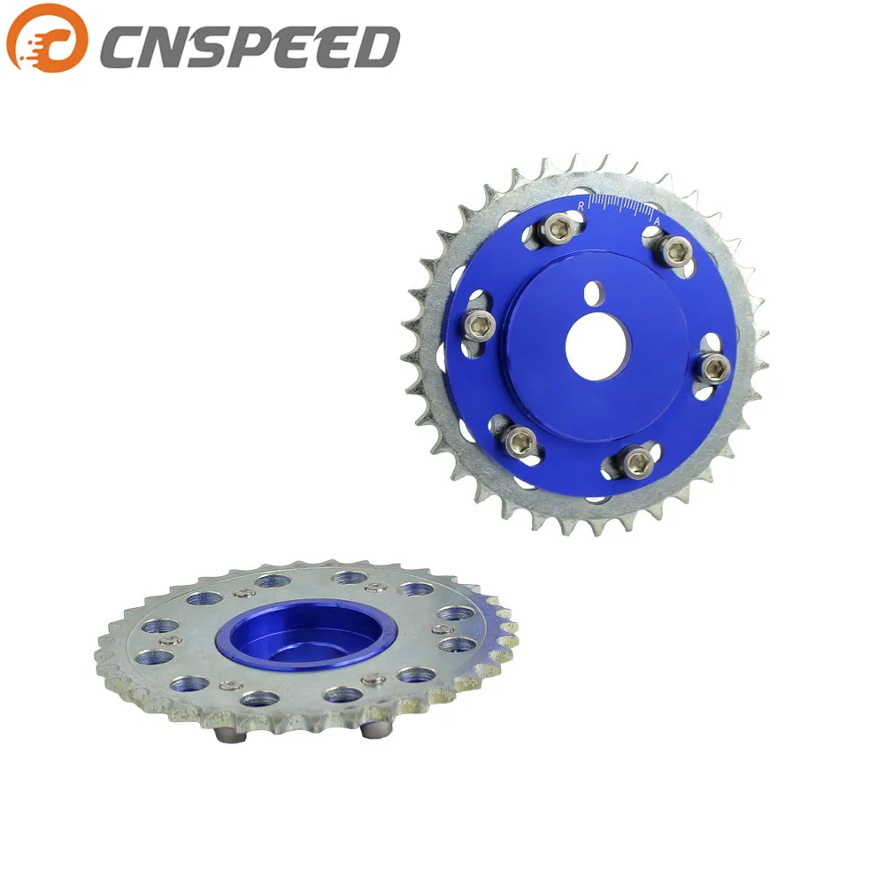 Шкив трансмиссии CNSPEED Slide Cam для Nissan 200SX 240SX S13 S14 S15 Silvia SR20 SR20DET синяя фотография |