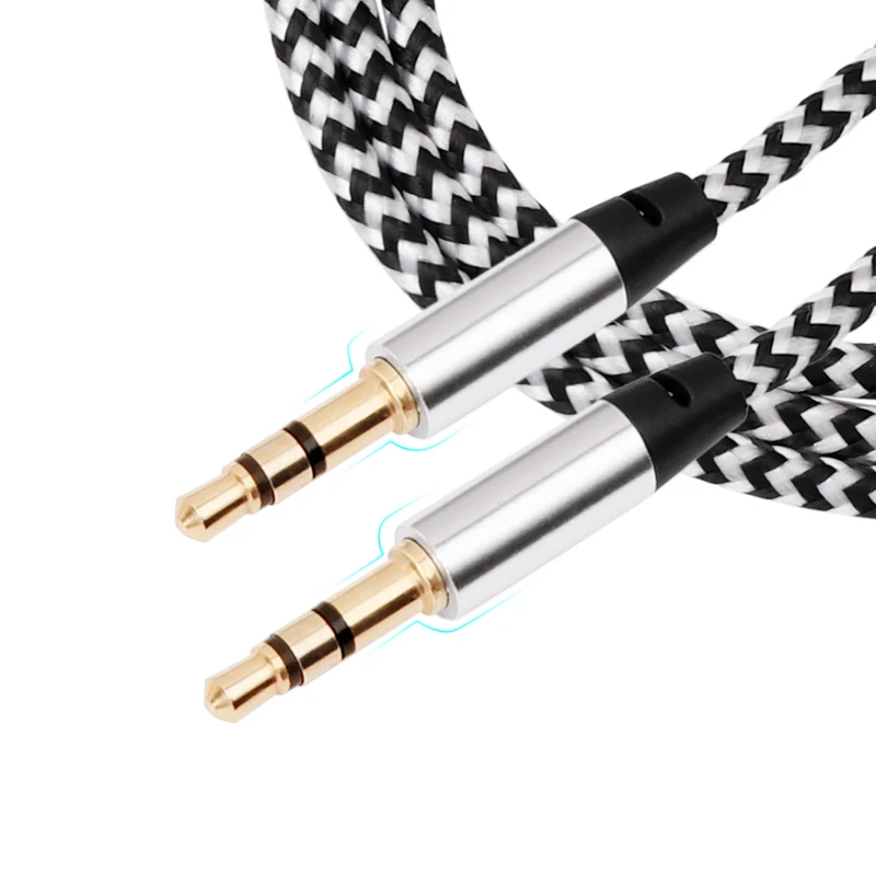 Aux кабель 1 м разъем 3,5 мм аудио кабель 3,5 мм динамик кабель папа-папа автомобильный шнур AUX для JBL наушников iphone samsung Aux шнур
