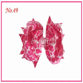 

12 BLESSING Good Girl Boutique 3.5" Windmill Hair Bow Clip 104 No.