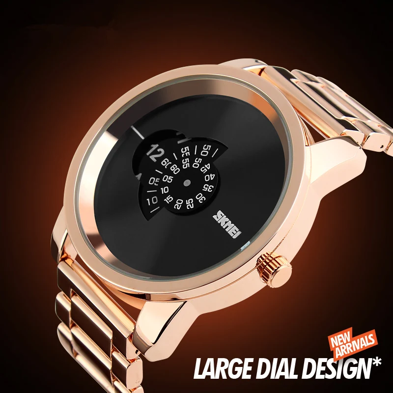 

Losida Rose Gold Fashion Casual Watches Men Luxury Brand Bussiness Quartz-watch Stainless Steel Watch Dress Military Wristwatch