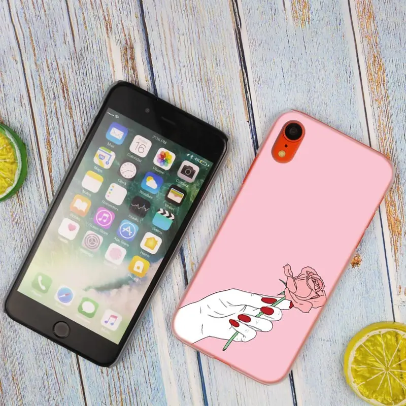 Модный прозрачный жесткий чехол для телефона Best Friend Shopping girl iPhone X XS Max XR 8 7 6 6s Plus 5 SE