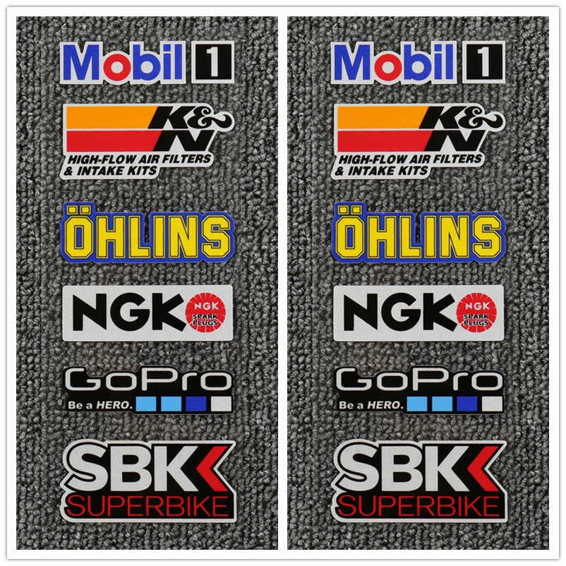 

2 Set Reflective Motorcycle Side Strip Bike Helmet Sticker Car Styling Vinyl Decal For YAMAHA KTM Kawasaki