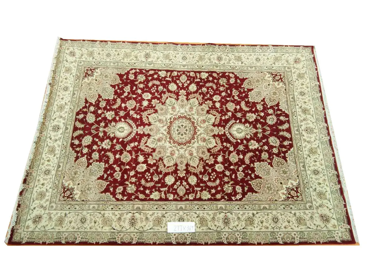 Buy persian rugs carpets hand knotted Wool and Silk