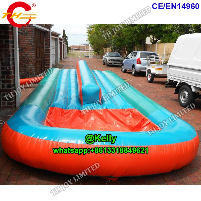 inflatable slip and slide with pool