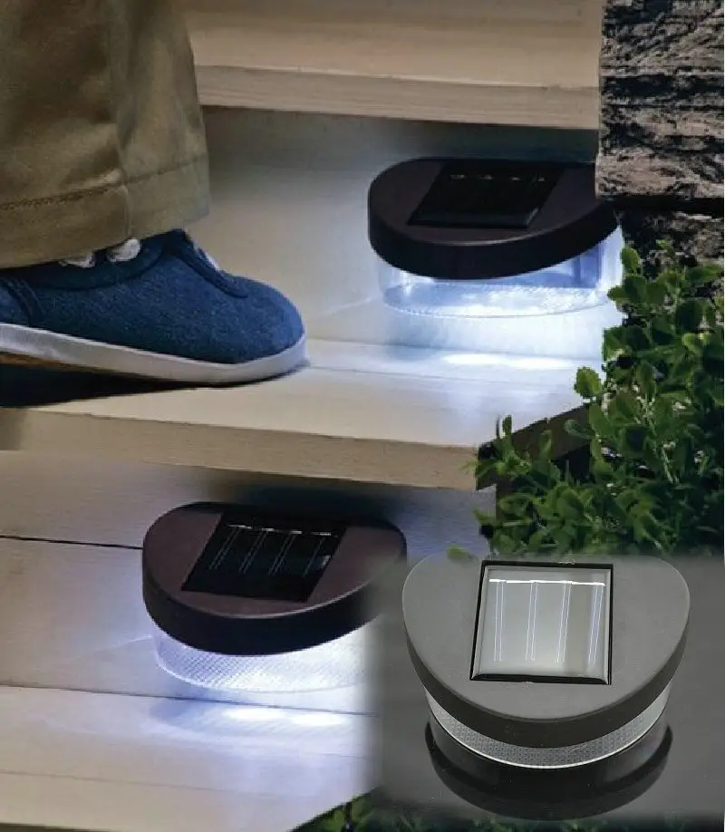 

House Outdoor Garden Wall Landscape Solar Powered Power 2LED Lamp Light