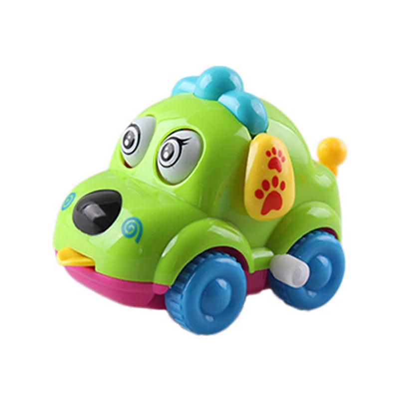 Детские головоломки Дети милые Мультяшные игрушки животные собака заводные игрушки бегущий автомобиль заводная классическая игрушка для собак