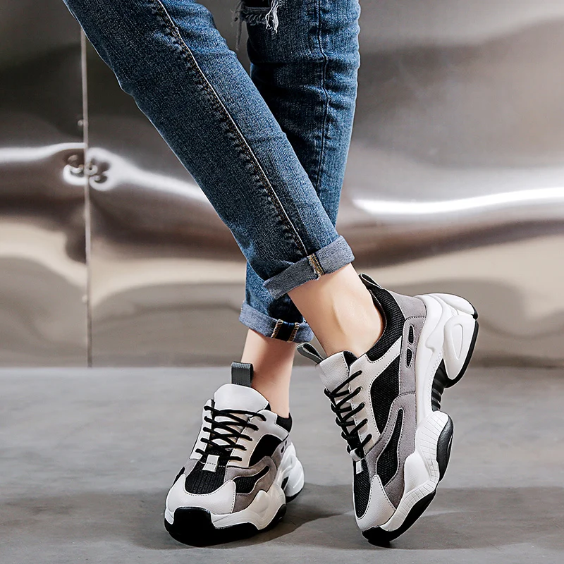 

YRRFUOT Women Sneakers Fashion Shoes Solf Flyknit Comfortable Fashion Sneaker For Woman Zapatillas Hombre Zapatos Leopardo Mujer