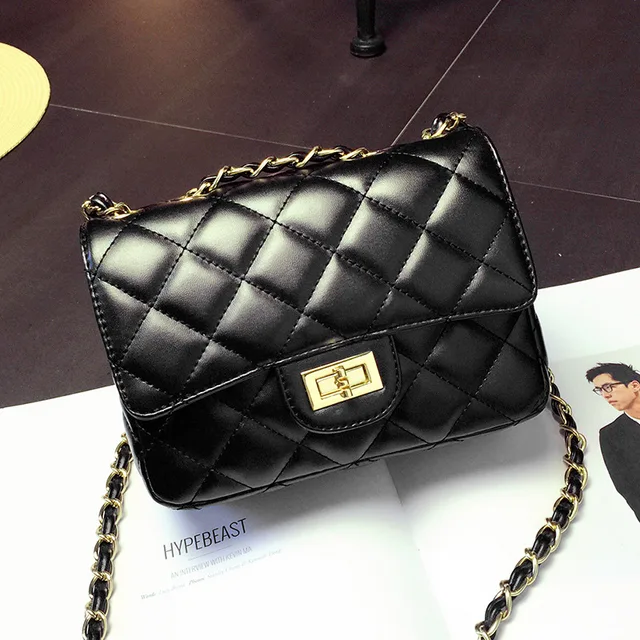 2017 Women Newest Fashion Handbags Double Use Quilted Chain Flap 2017 Women Newest Fashion Handbags Double Use Quilted Chain Flap Crossbody Bag Famous Brand