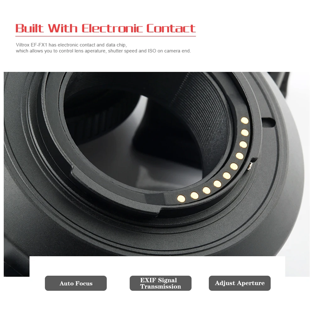 Viltrox EF-FX1 Автофокус Макро объектив крепление-адаптер для объектива USM Canon EF/EF-S Крепление объектива к Fuji X Крепление беззеркальных камер X-T1 X-T2 X-T10 и т. д