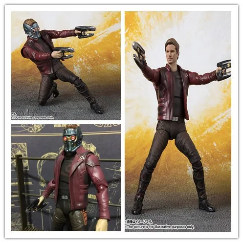 MCR Горячая DC Marvel Мстители Звездный Властелин 15 см SHFiguarts стражи Галактики BJD