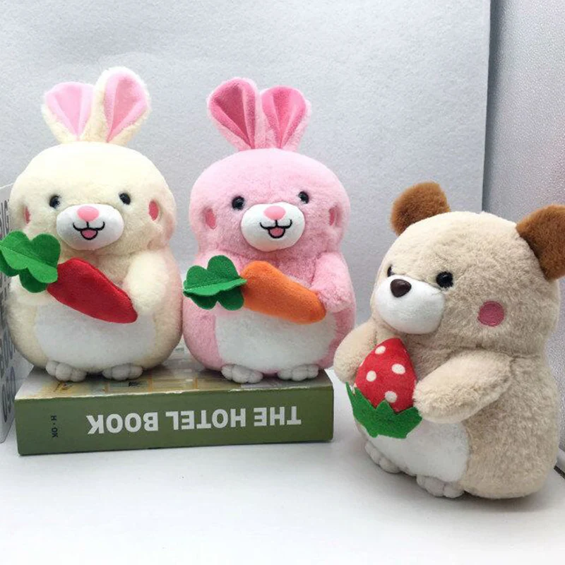 1 шт. 20 см Супер милый плюшевый кролик медведь Marmot игрушка мягкая Кролик Кукла Kawaii Подушка плюшевая игрушка детская игрушка подарок для девочки