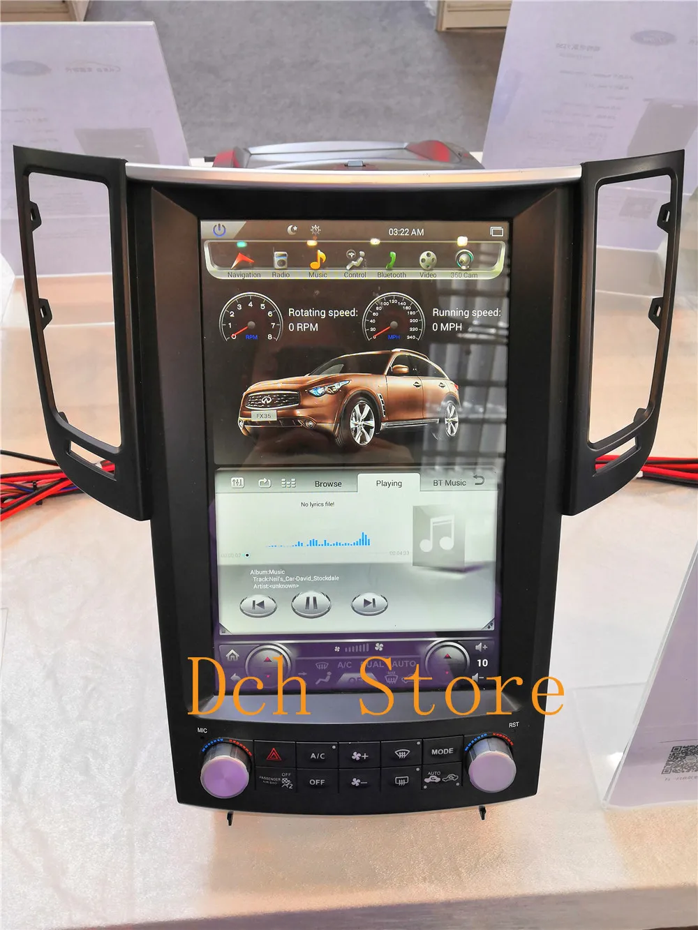 12,1 вертикальный tesla стиль Android 8,1 автомобильный DVD gps плеер навигация для Infiniti FX FX25 FX35 FX37 QX70 2G ram 64G rom PX6