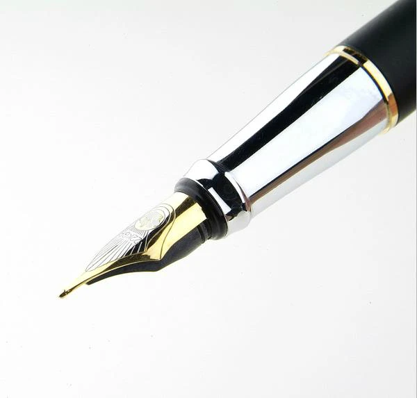 

High Quality 209 Full Metal Fountain Pen Ink Pen Iraurita Nib 0.5mm Signning Matte Black Students Calligraphy Business Gift Box