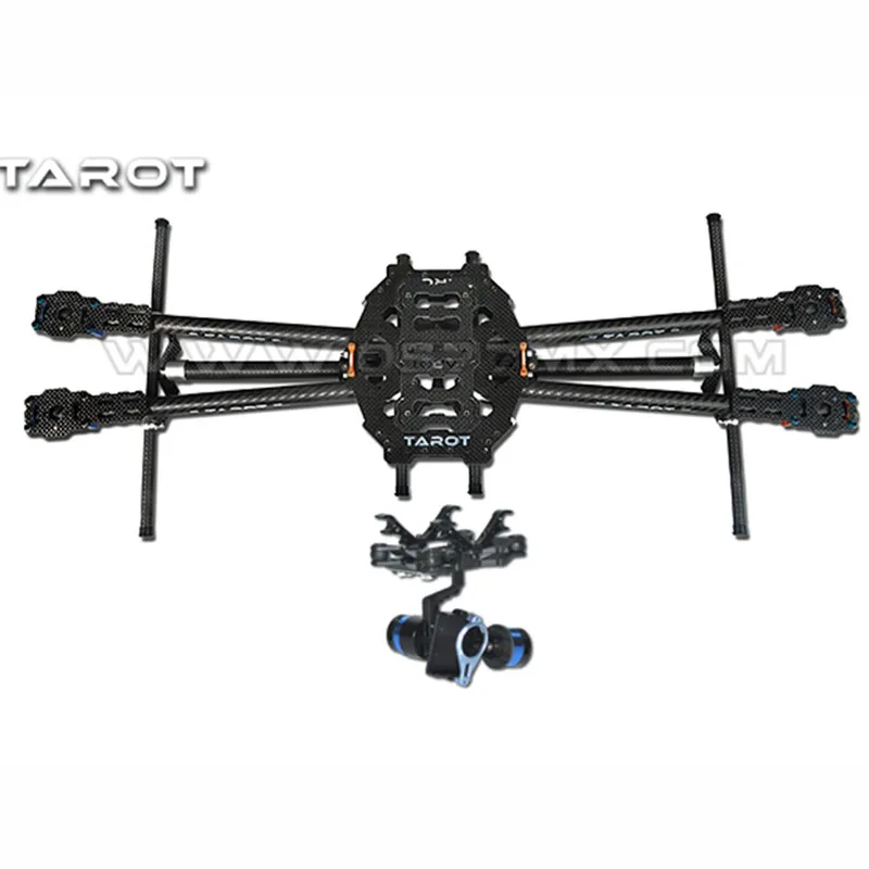 

Tarot-RC iron man 650 full-folding 4-axis aircraft frame kit Multi-rotor helicopter rack set TL65B01 RC drone accessories