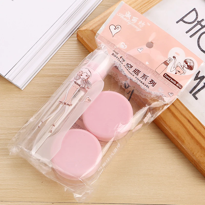 

2PCS/4PCS Portable Flight Travel Size Bottle Pack Liquid Containers Shampoo Cream Cosmetics Refilable Bottles
