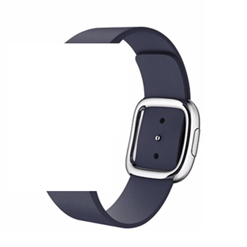 Современный стиль ремешок с пряжкой для apple watch band 4 44 мм 40 мм браслет из натуральной кожи для iwatch series 4 3 2 1 Аксессуары для ремня