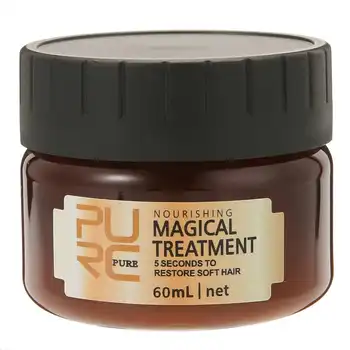 

PURC Magical treatment mask 5 seconds Repairs damage restore soft hair 60ml for all hair types keratin Hair & Scalp Treatment