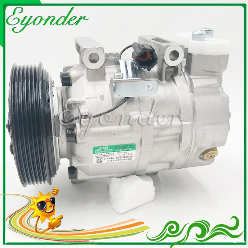 A/C AC Air Conditioning Compressor Cooling Pump Calsonic CWV618 for Nissan PRIMERA P12 Traveller WP12 2.0 92600AU010 92600AU01B |