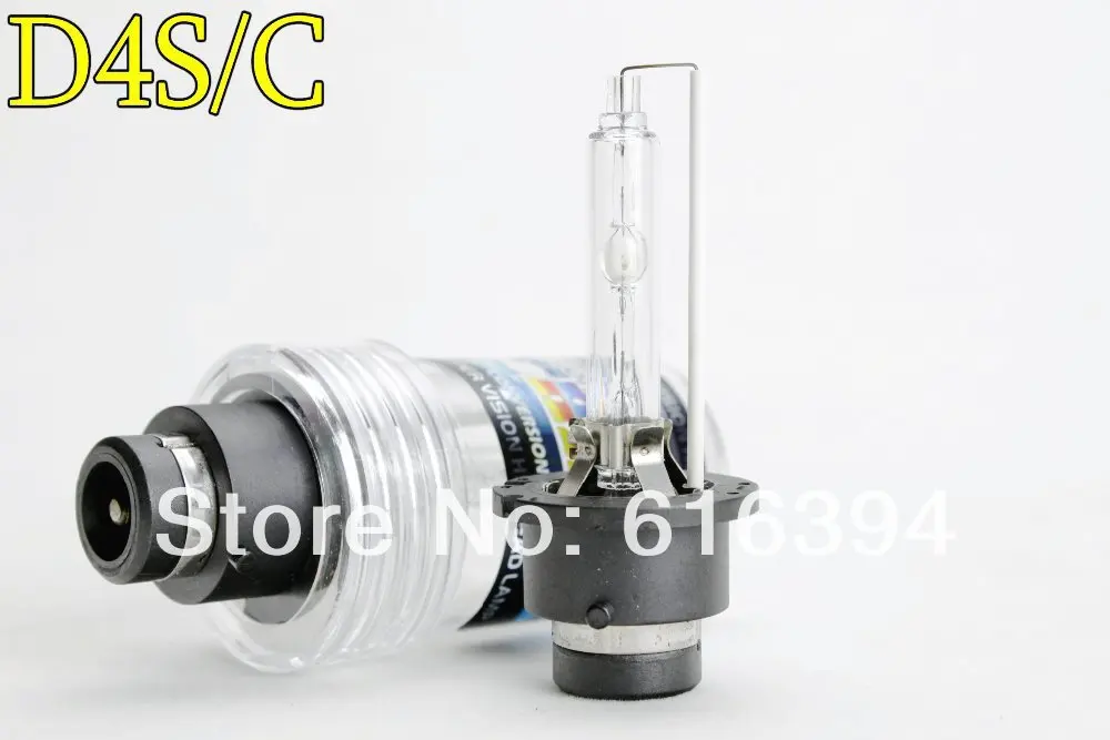 HID ксеноновая лампа D4C D4S 35 w 12 v HID ксеноновая лампа с металлическим основанием 4300 k 5000 k 6000 k 8000 k 10000 k 12000 k