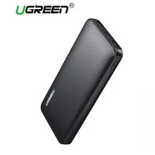 Ugreen 10000mAh Power Bank Dual USB Powerbank Portable Mobile Phone Chargers for iPhone X SamsungS8 External Battery USB Charger