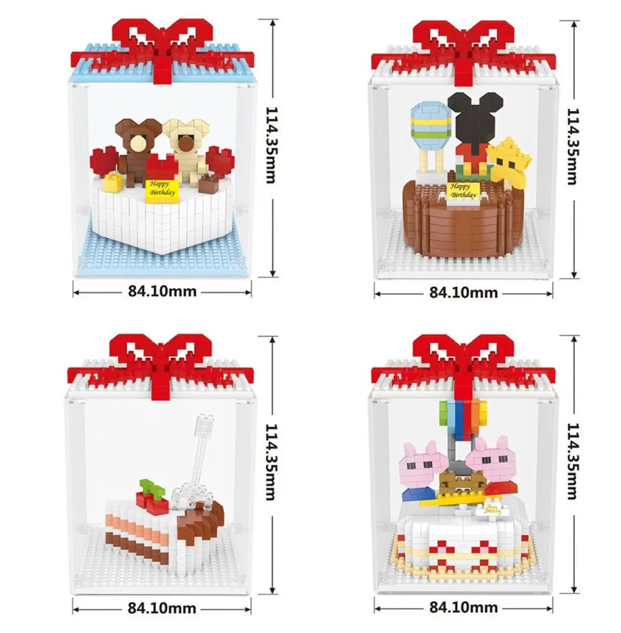 

Weagle building block toys new mini cake model