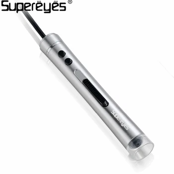 

Spereyes B010-S 300X 2MP Video Digital Microscope USB Camera Handheld Microscope Magnifier Silver Portable with LED Skin Check