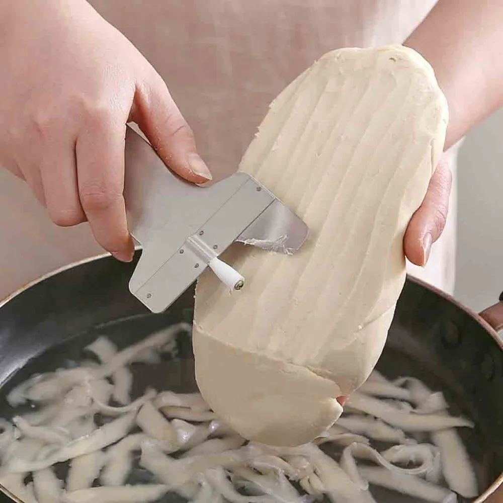 

Household Noodles Dedicated Single-sharp Stainless Steel Noodles Slitting Machine flour dough slicing knife cutting Making tool