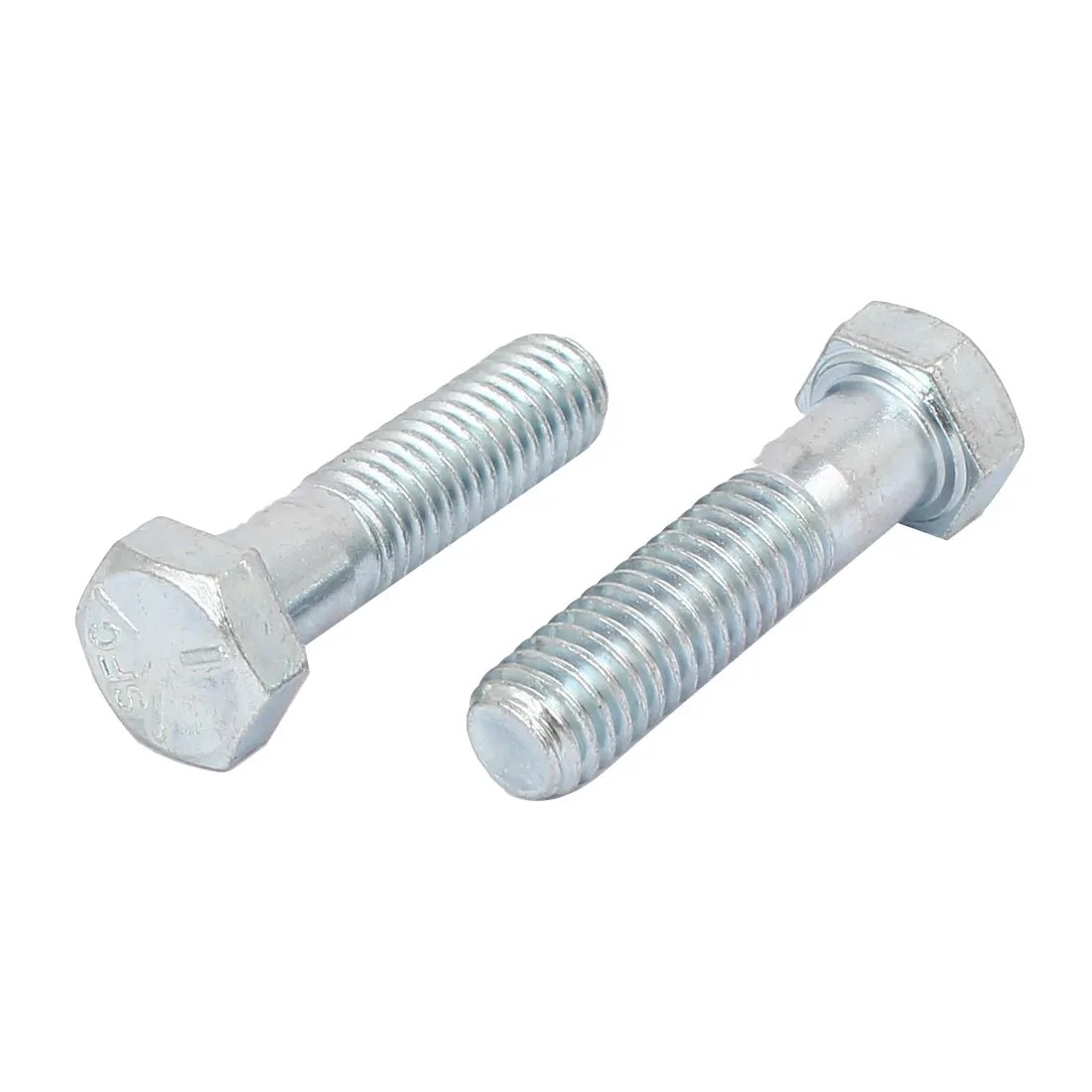 1//4/" x 1-1//2/" Grade 5 UNC Galvanisé à tête hexagonale Vis Boulon 10Pcs