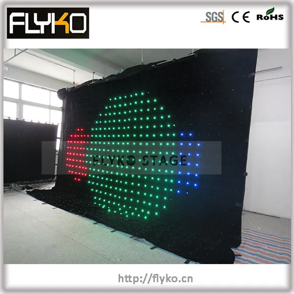 P18CM 4X6M Cheap price RGB indoor led wall display-in Stage Lighting