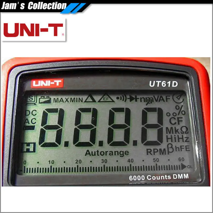 Купить UNI-t ut61d цифровой мультиметр авто диапазон истинных ...