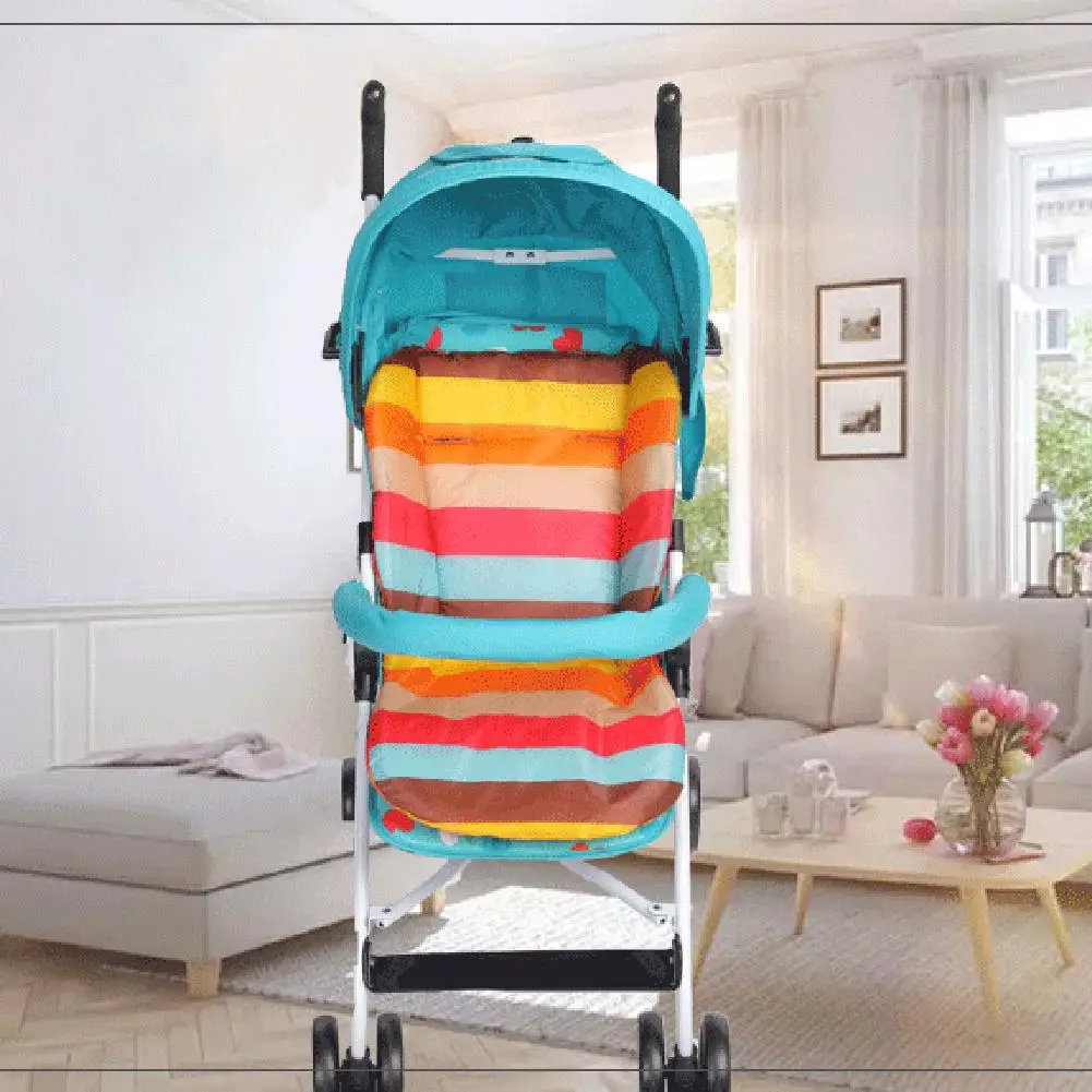 Colorful Waterproof Baby Stroller Seat Cushion Mattresses Carriages Seat Pad Stroller Chair Mat Accessories