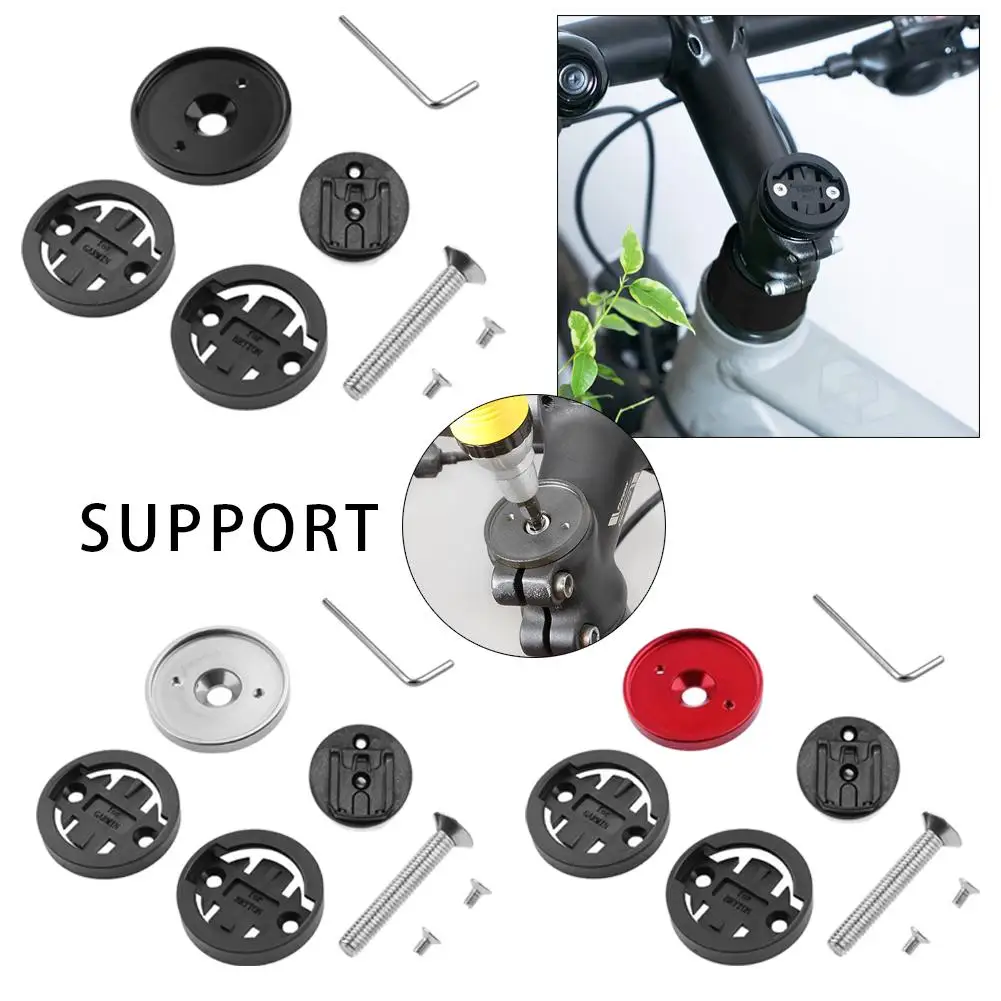 Универсальный велосипед Алюминий вынос руля Топ Кепки мобильного телефона держатель для Garmin Edge Bryton Rider CatEye gps для мобильных телефонов, компьютеров