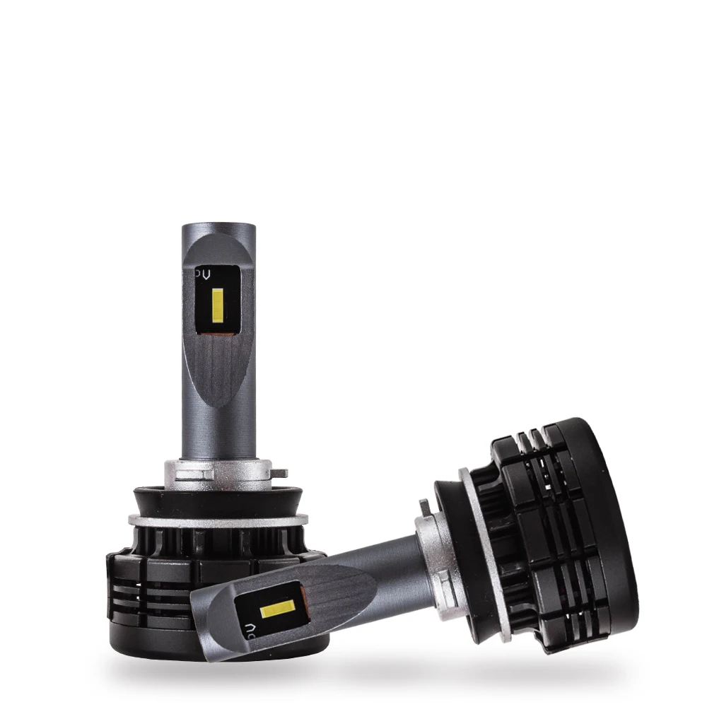 

2018 Real Promotion 2 Pcs H11 72w Voiture Led Phare Ampoule 9200lm Blanc 6000k Auto 12 V 24v Phares