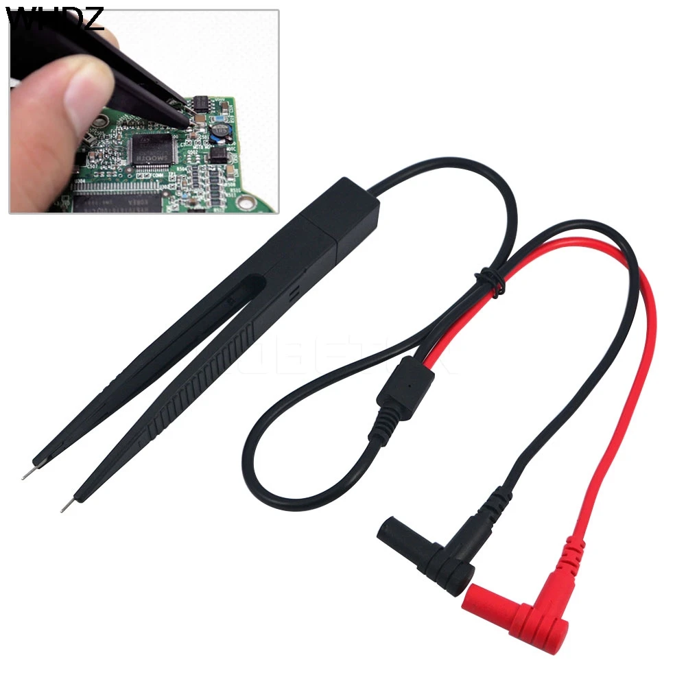 Compteur à pince Electroni composants Clip Inducteur Sonde Brucelles SMD SMT Chip
