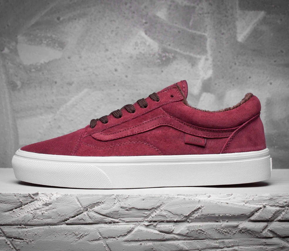  Vans classic low top all fur old skool unisex shoes for men's and women's autumn/winter os skateboarding sneakers 