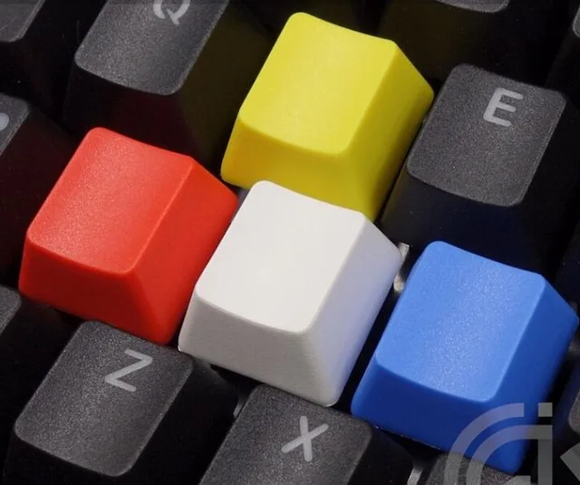 Золотой PBT колпачки для ключей WASD/клавиши со стрелками колпачки для ключей Cherry MX без печати для MX переключатели Механическая игровая клавиатура - Цвет: Золотой