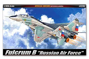 Двухместный истребитель Академии 12292 MiG-29 Fulcrum B Русские ВВС. | Игрушки и хобби