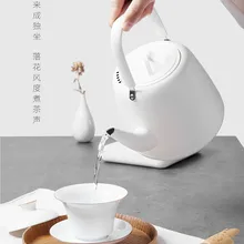 Шлифованный керамический чайник 304 Теплоизоляционный Электрический чайник