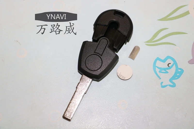 

YNAVI New Brazil Style Car Key Case Cover For Fiat Transponder Key Fob Replacement Blank Shell SIP22 Blade With Logo