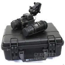 Tactical Airsoft Dummy Metal PVS-15 NVG+ L4G24 Helmet Mount+ ABS Box