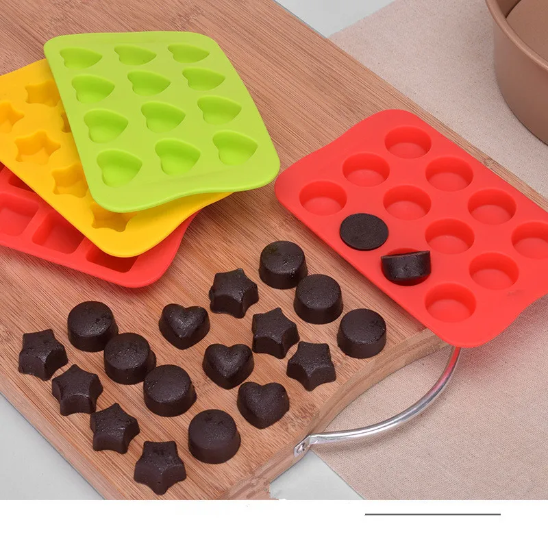 

12 Lattice Cup Silicone Muffin Pan &Cupcake Baking Pan Non-Stick Silicone Cake Mold Round Mini Muffin Pan Form
